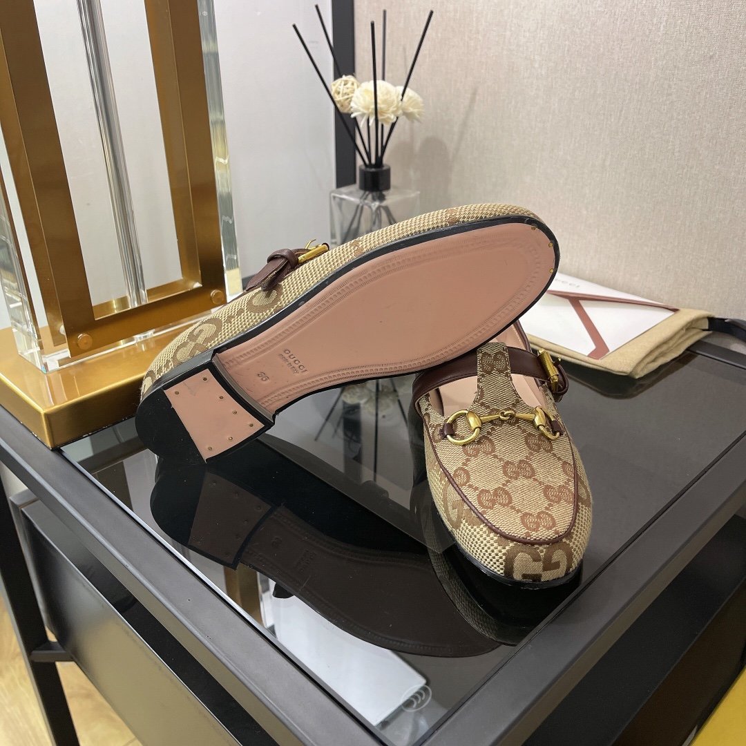 Gucci Jordaan Loafer Brown