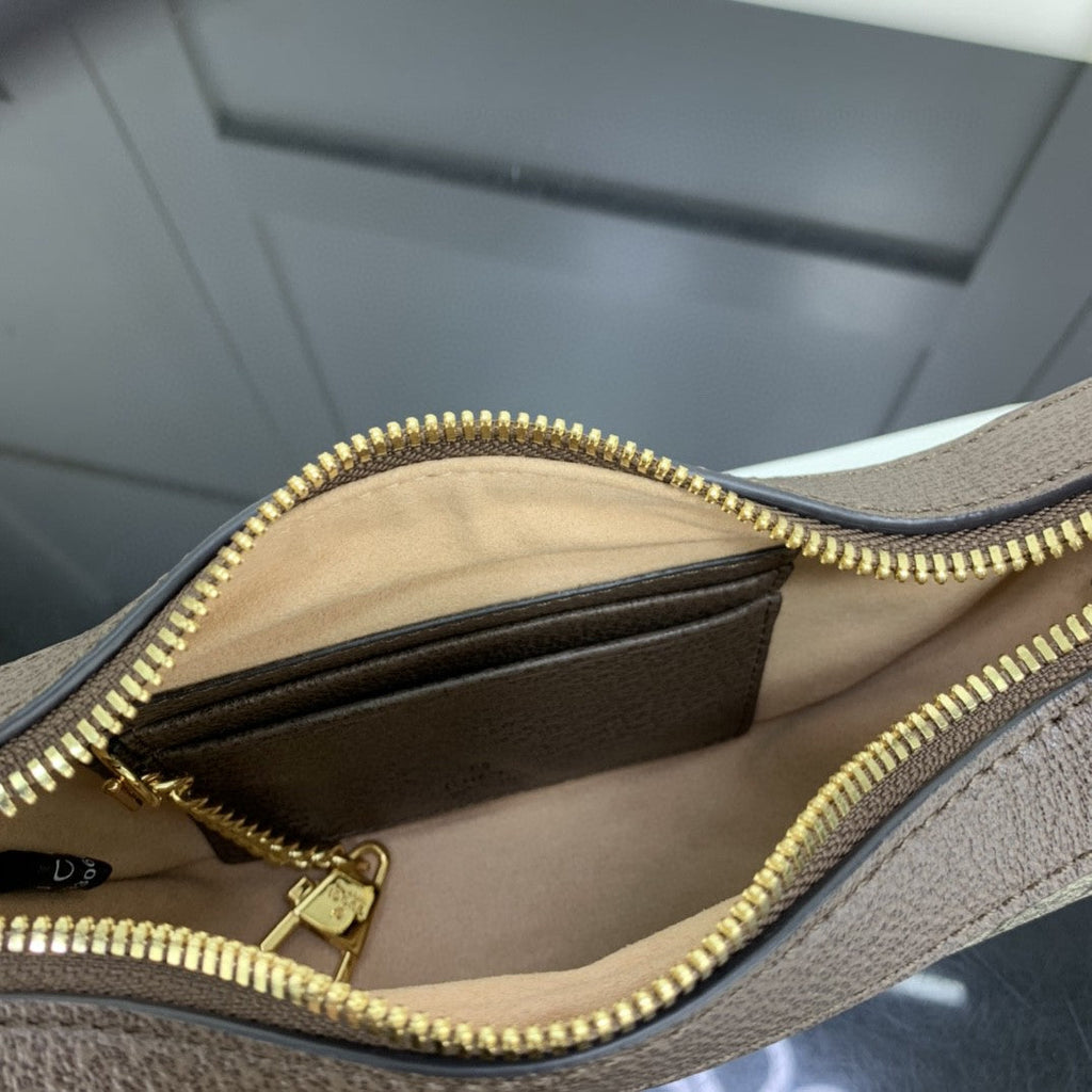Gucci Ophidia GG Mini Bag 20cm Beige