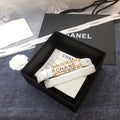 Chanel Belt With Double C Buckle