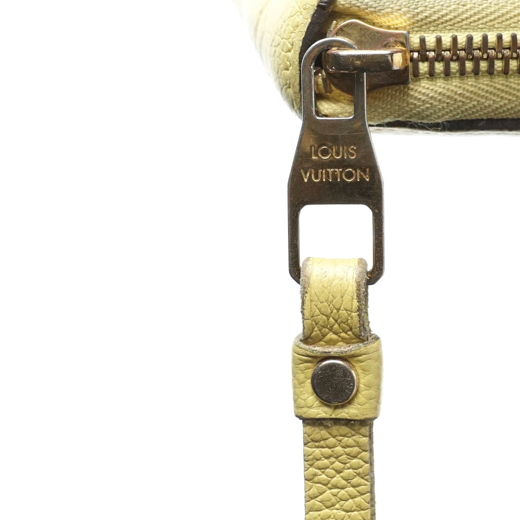 Louis Vuitton Zippy Wallet Yellow