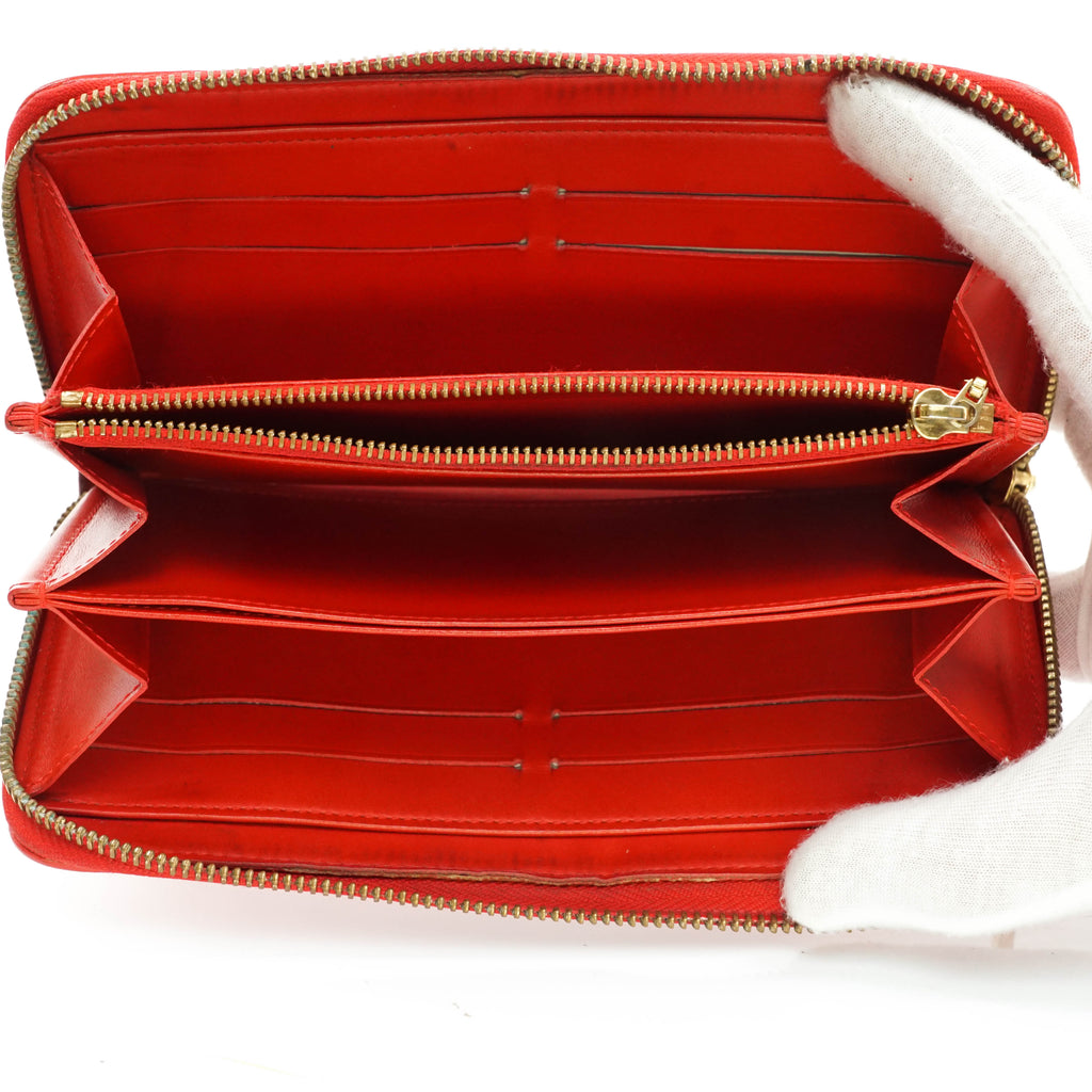 Louis Vuitton Zippy Wallet Vernis