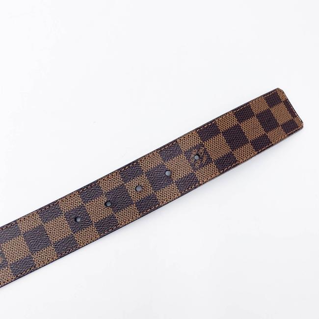 Louis Vuitton Brown Damier Ebene 40mm Lv Initiales 85 34 Belt
