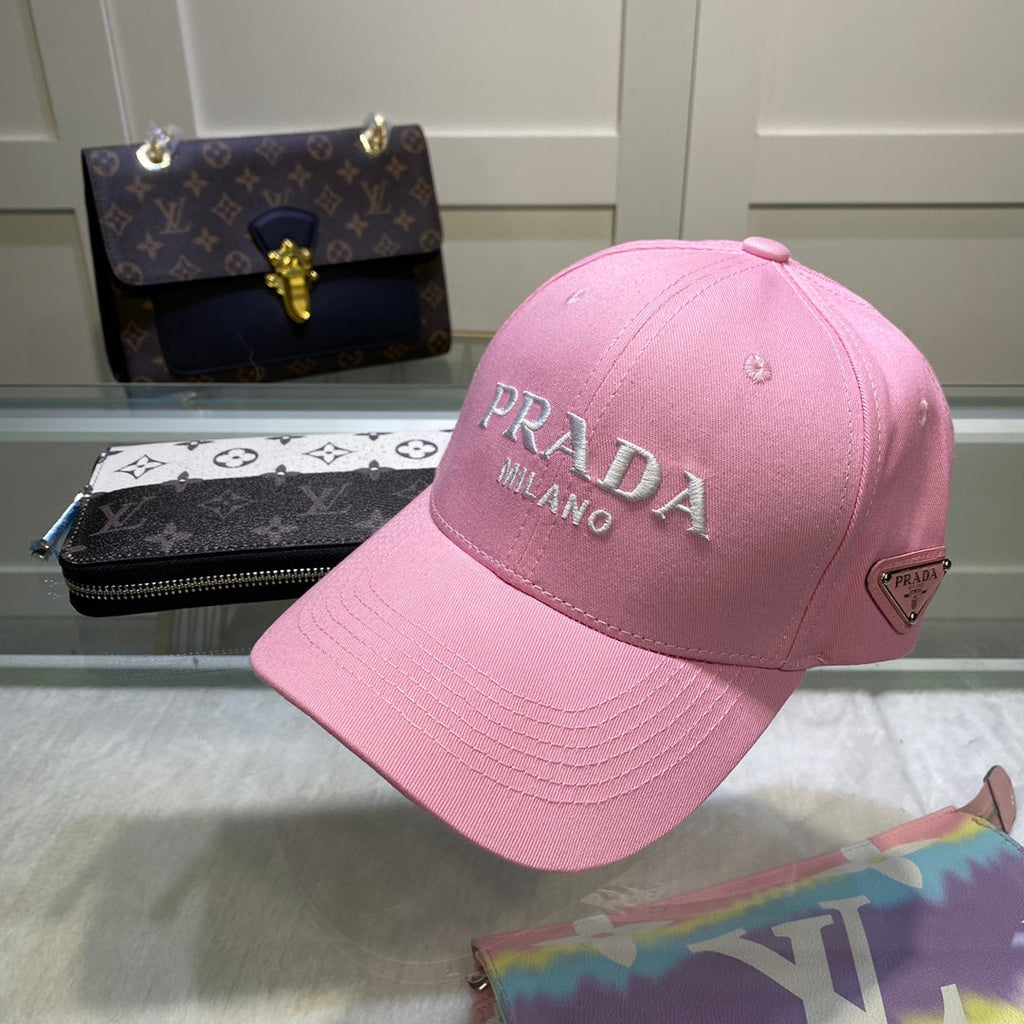 Prada Denim Baseball Cap