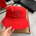 Chanel Cloche Red Hat