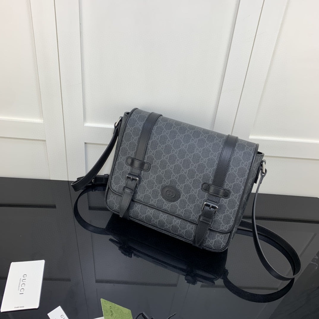 Gucci Messenger Bag 28cm Black