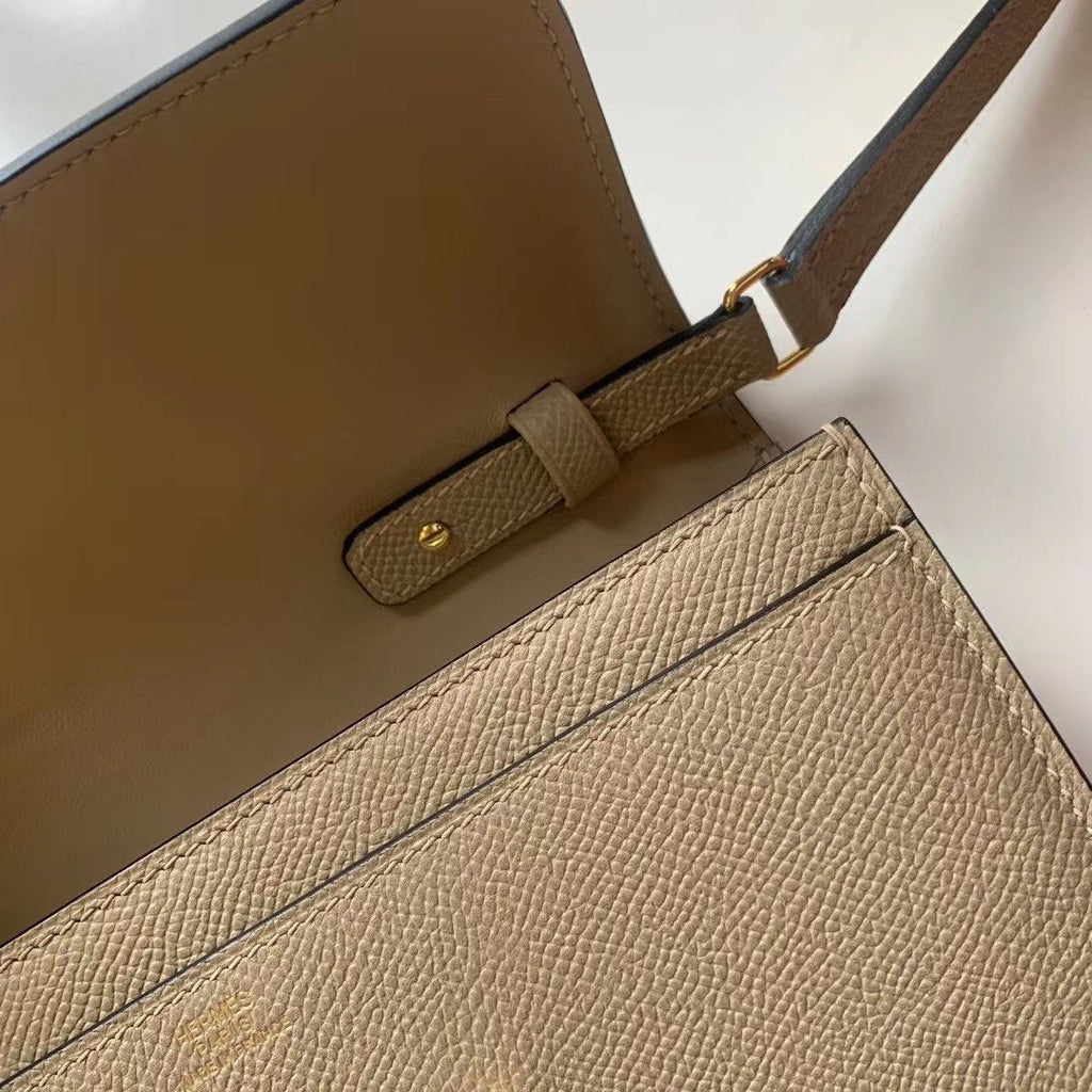 Hermes Constance Togo 21cm Cream