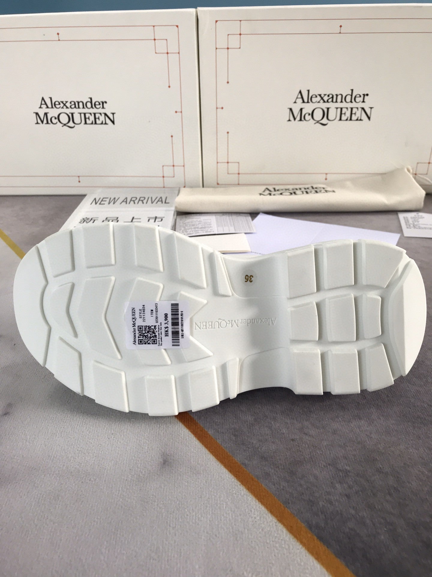 Alexander McQueen Tread Slick Lace Up