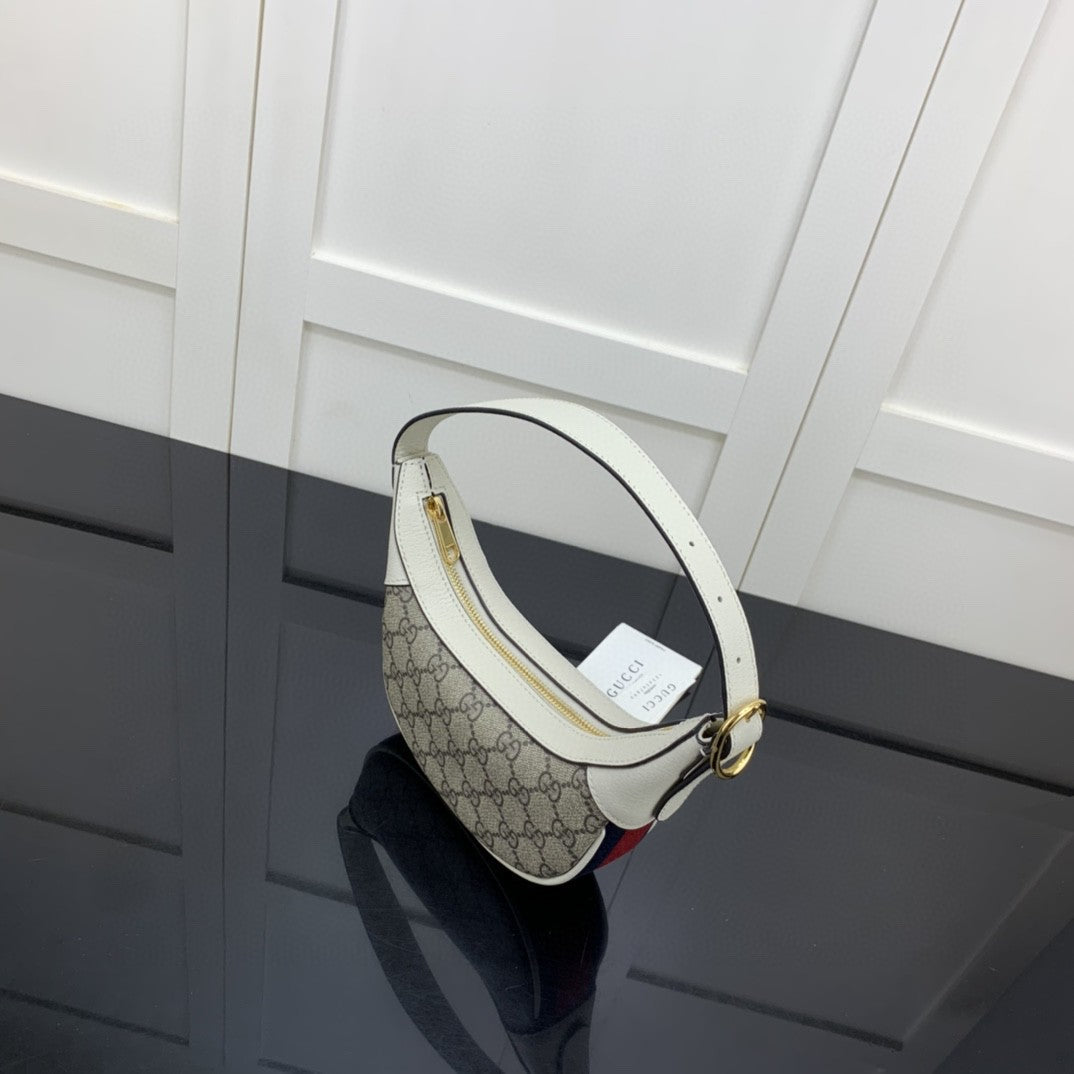 Gucci Ophidia GG Mini Bag 20cm Beige
