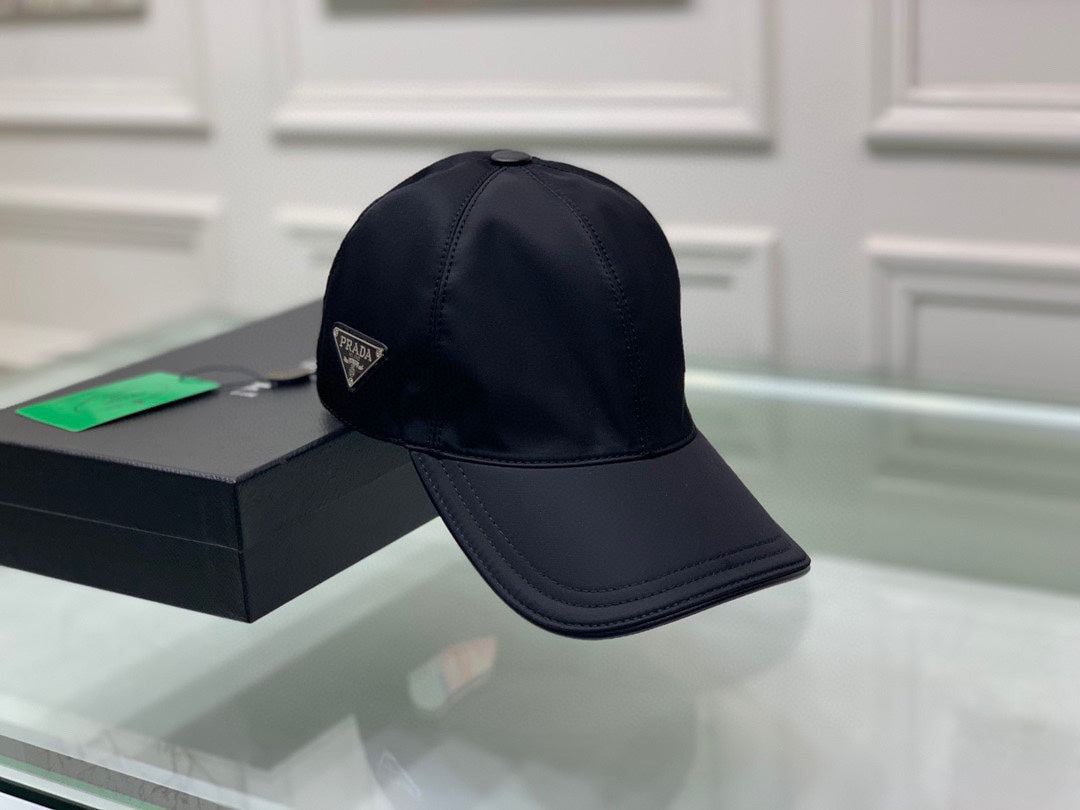 Prada Denim Baseball Cap