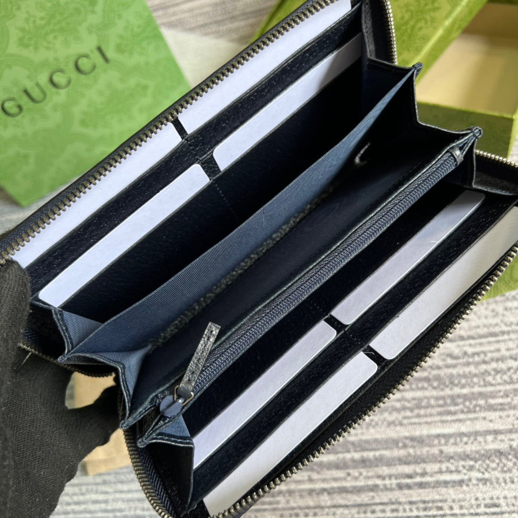 Gucci Ophidia GG Zip Around Wallet 19cm