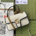 Gucci Marmont Matelassé Mini Bag 23cm White