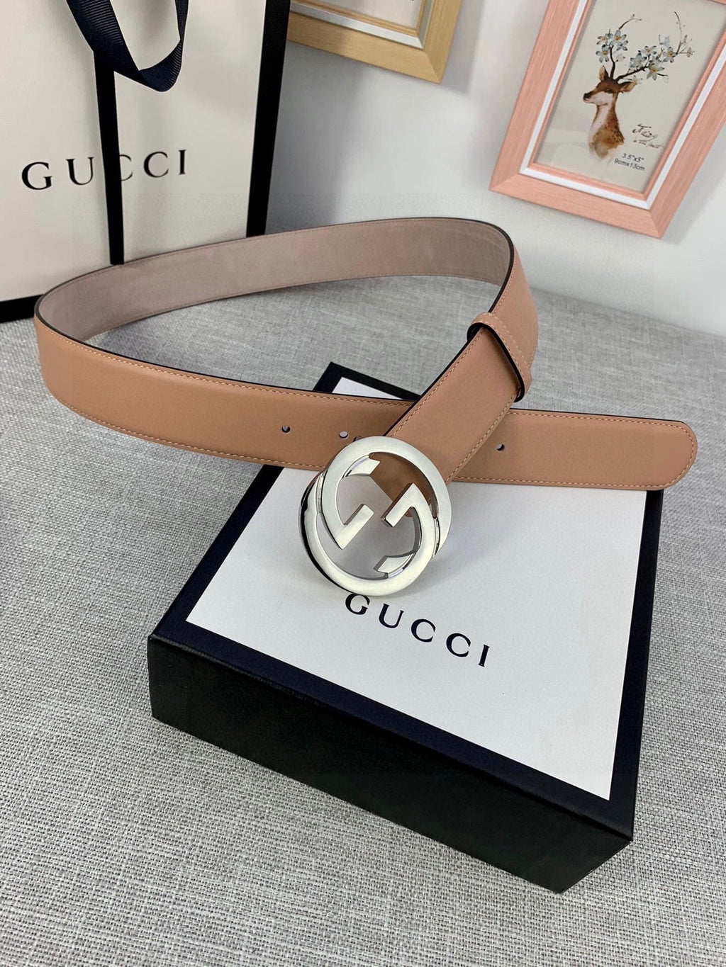 Gucci Marmont Reversible Belt