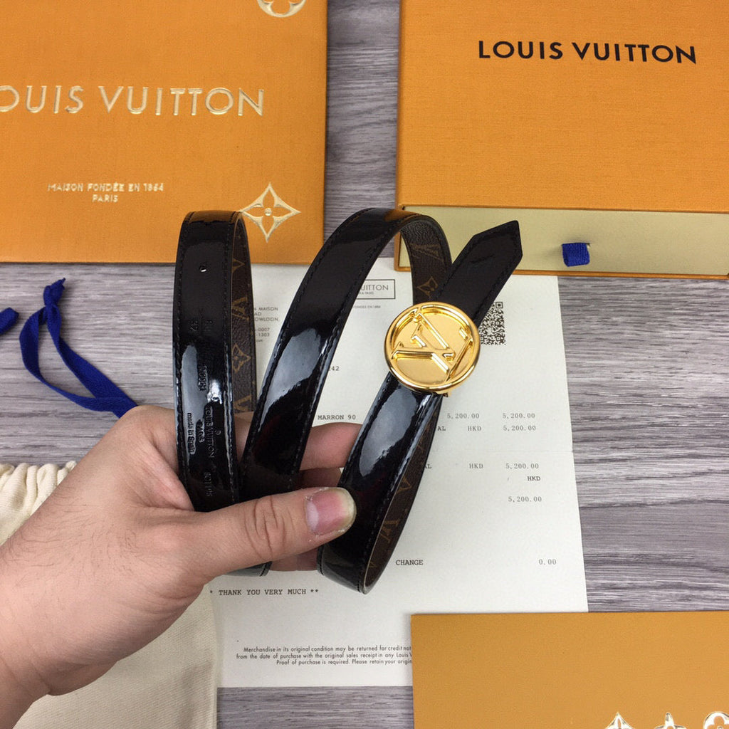Louis Vuitton Cricle Belt Black