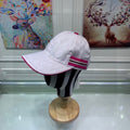 Gucci Canvas Baseball Cap with Web