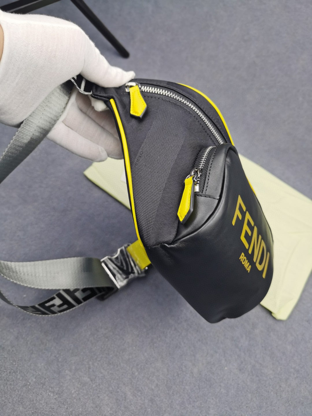 Fendi Belt Bag 18cm Black