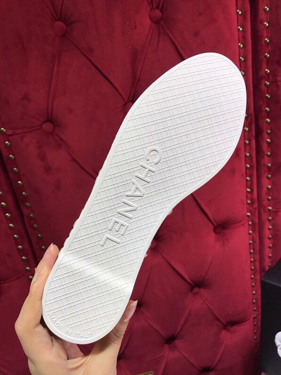Chanel Tweed/PVC CC Logo Espadrilles Spring/Summer Act 2 Collection White
