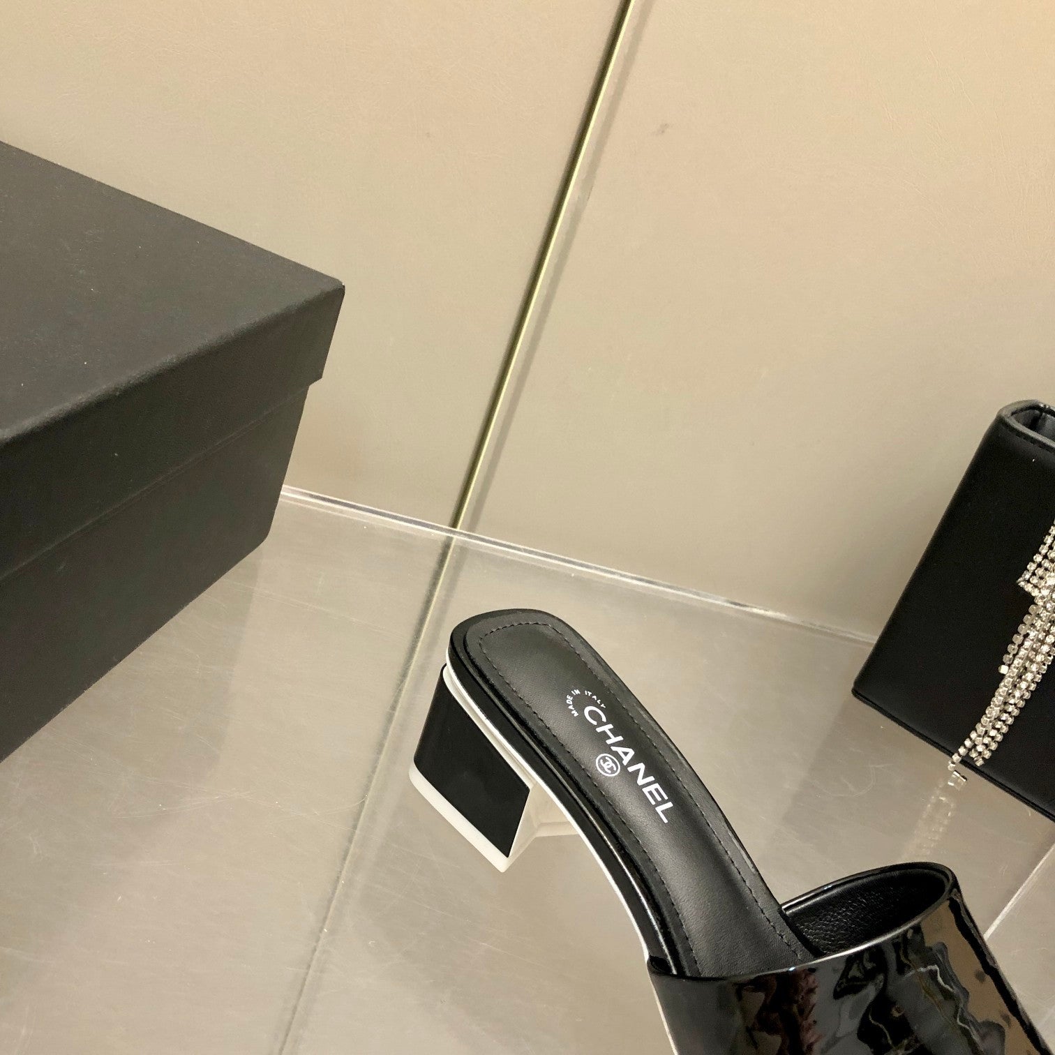 Chanel Mules Black