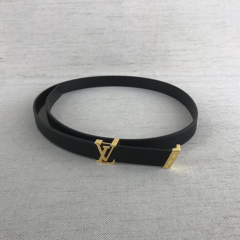 Louis Vuitton Initiales Belt Black