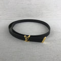 Louis Vuitton Initiales Belt Black