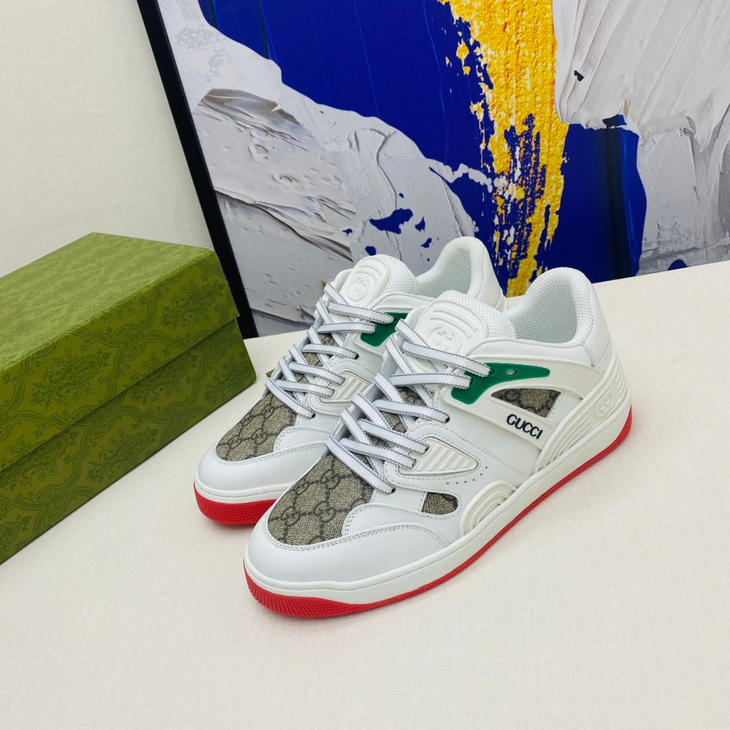 Gucci Basket Sneaker White