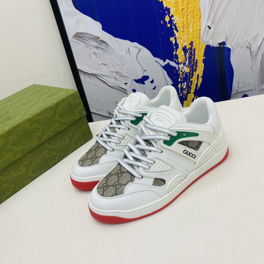 Gucci Basket Sneaker White
