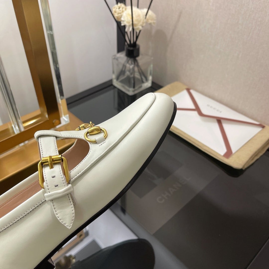 Gucci Jordaan Loafer White