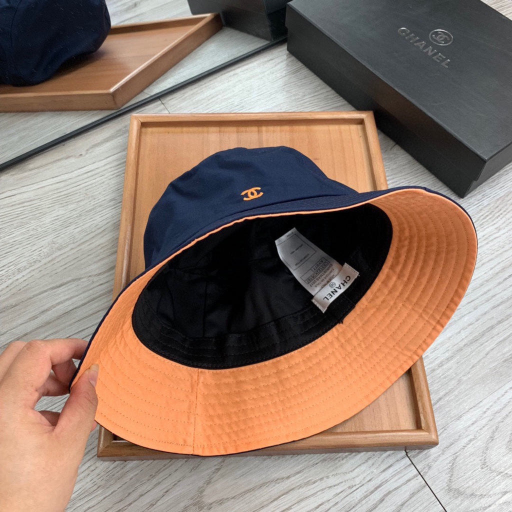Chanel Cloche Blue Hat