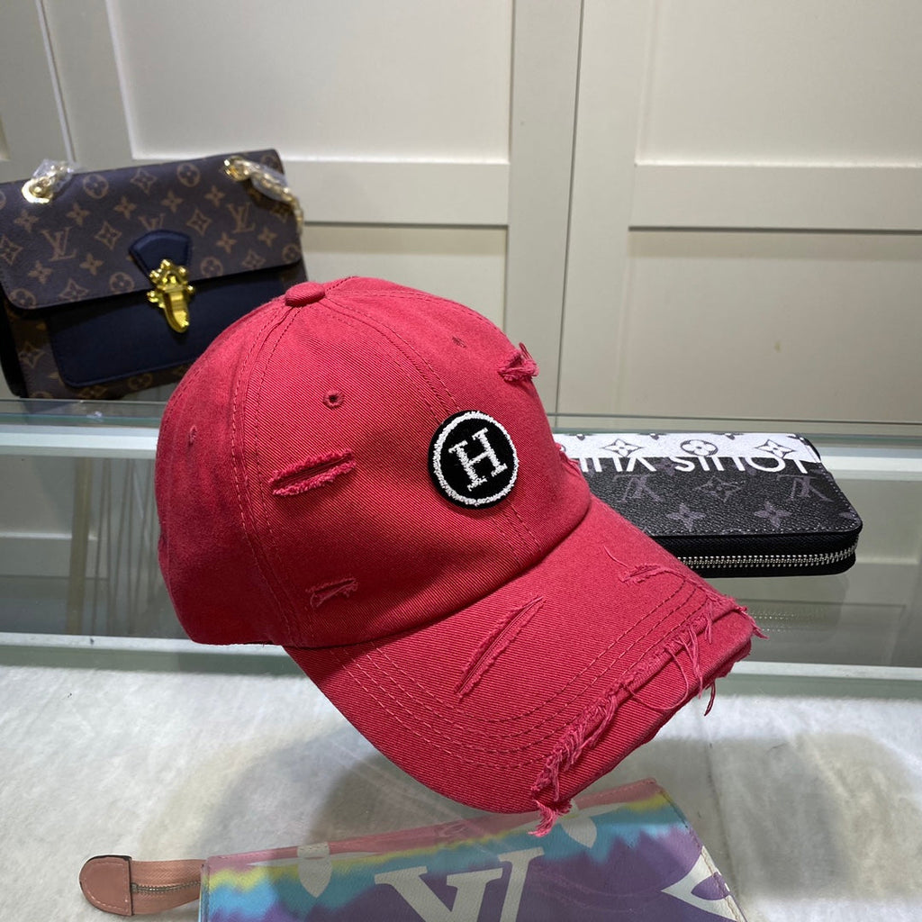 Hermes Davis H Primavera Cap Red