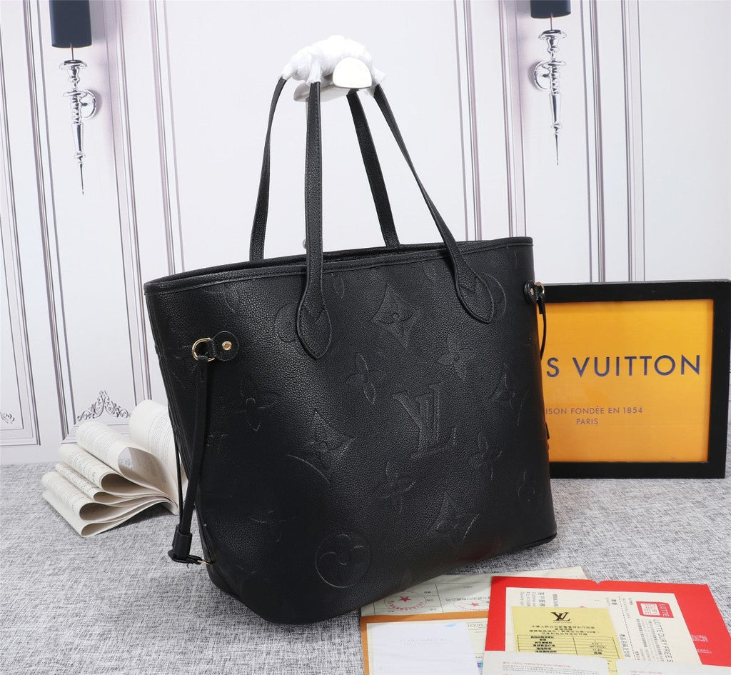 Louis vuitton Neverfull Monogram Empreinte 32cm/ Black