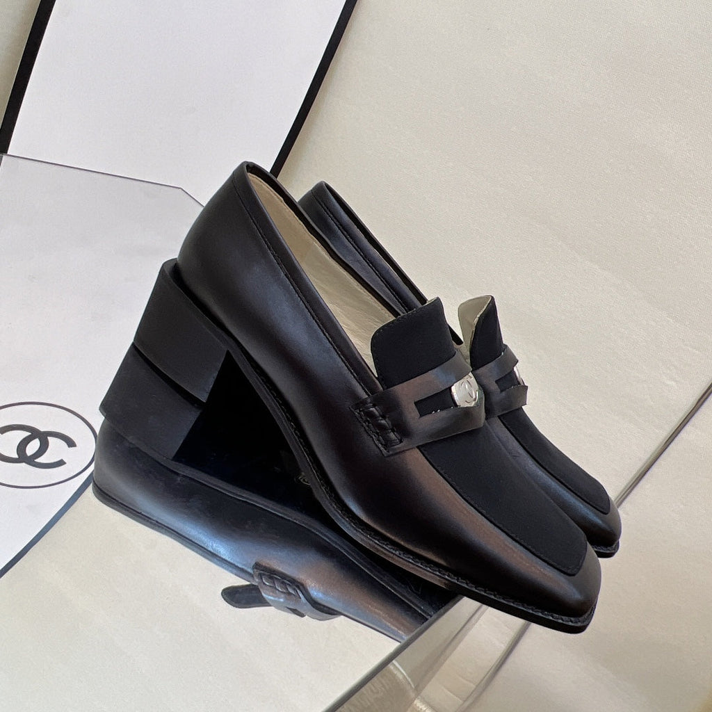 Chanel Loafers Black
