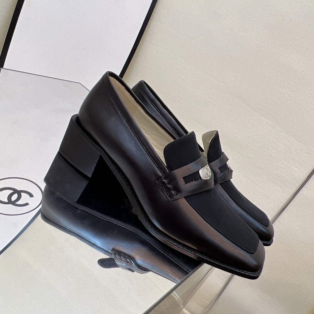 Chanel Loafers Black