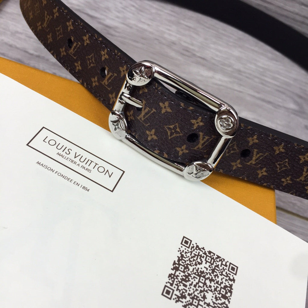 Louis Vuitton LV Malletier Belt Black