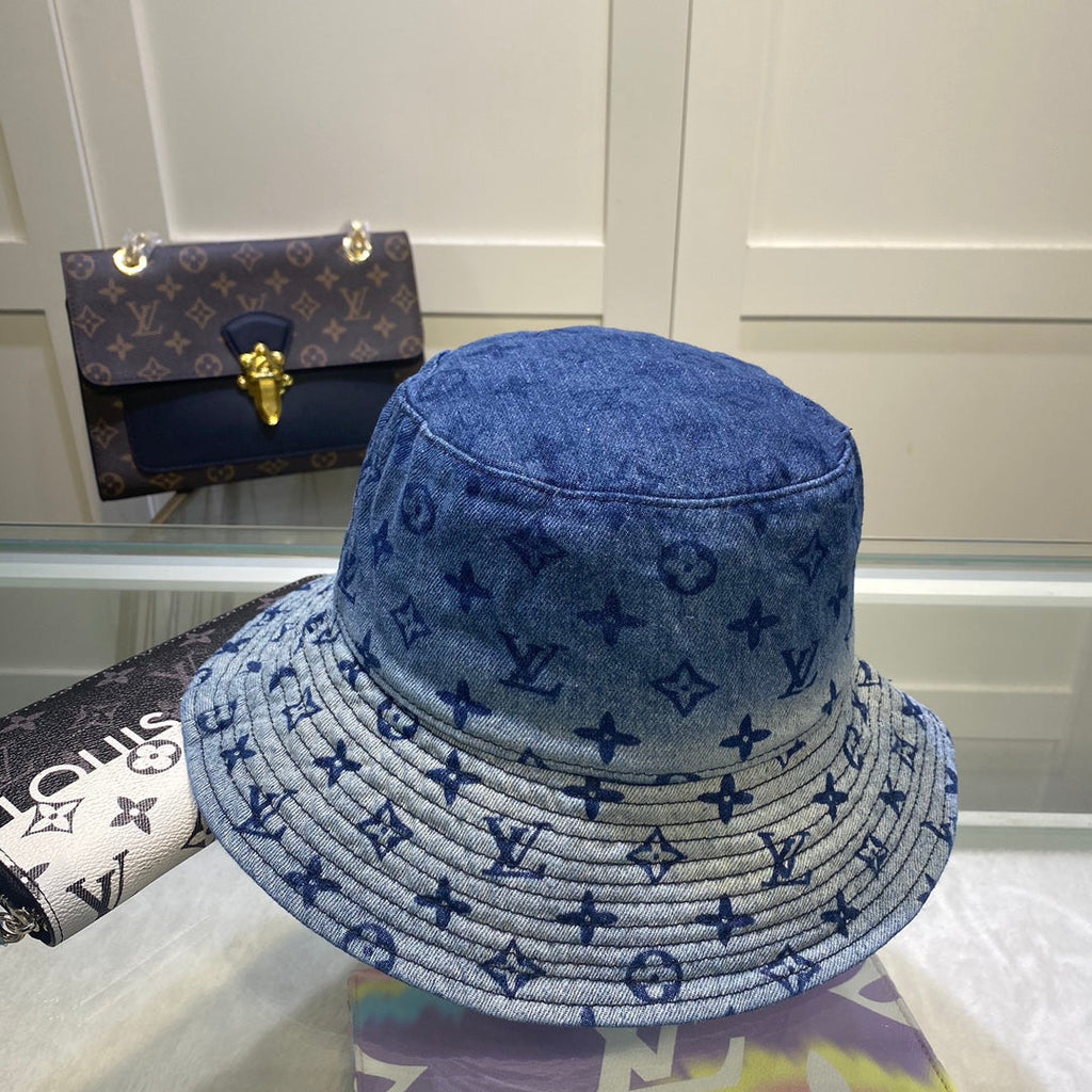 Louis Vuitton Illusion Denim Monogram Bucket Hat