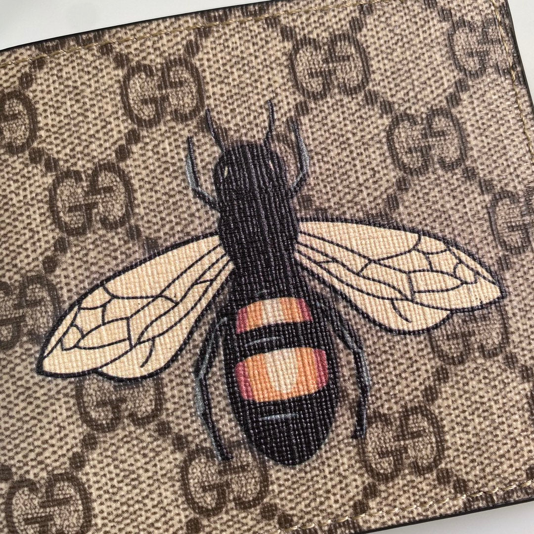 Gucci Bestiary Pouch With King Bee 11cm