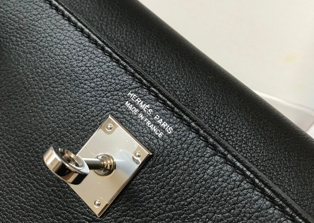 Hermes Handle Bag 22cm Black