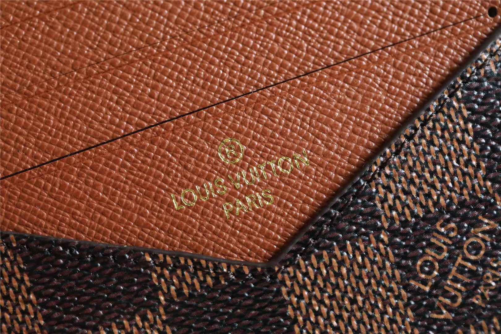 Louis Vuitton ID Card Holder Damier Graphite Canvas Brown For Men, Men’s Wallet 13cm LV N60378