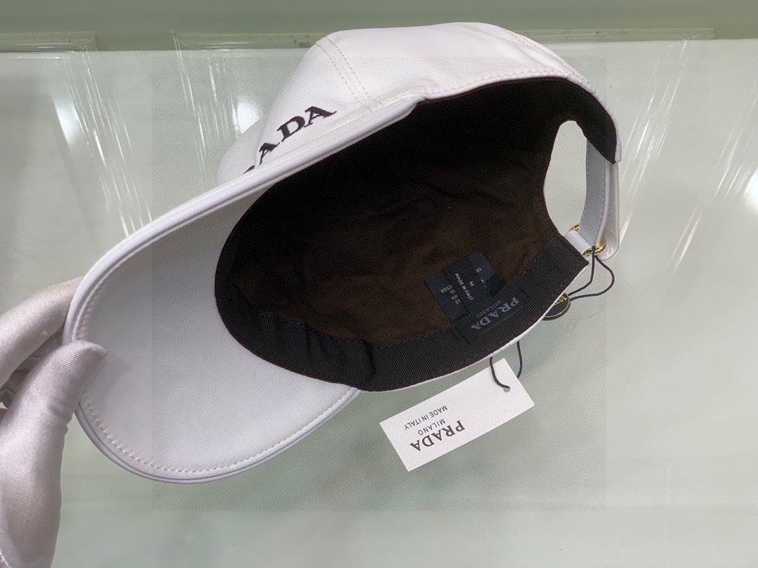 Prada Denim Baseball Cap
