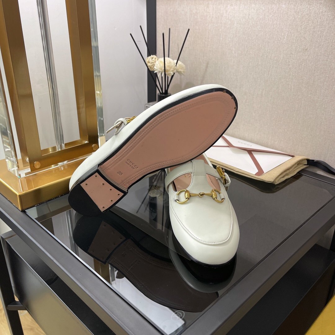 Gucci Jordaan Loafer White