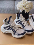Louis Vuitton Archlight Sneakers Calfskin Leather Fall/Winter Collection White/Silver/Black