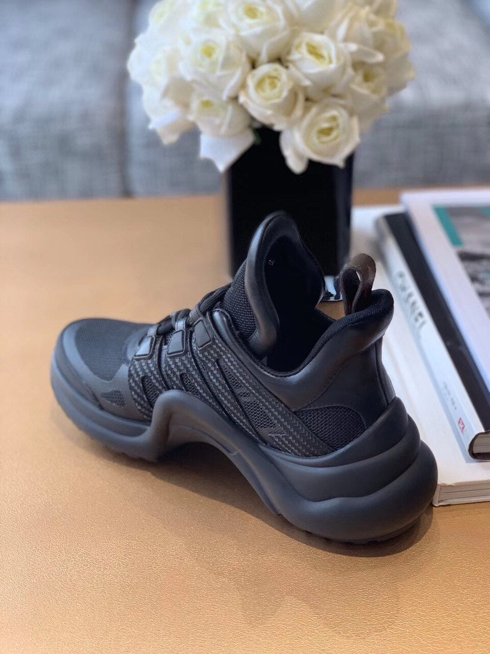 Louis Vuitton Archlight Sneakers Calfskin Leather Fall/Winter Collection Black