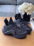 Louis Vuitton Archlight Sneakers Calfskin Leather Fall/Winter Collection Black