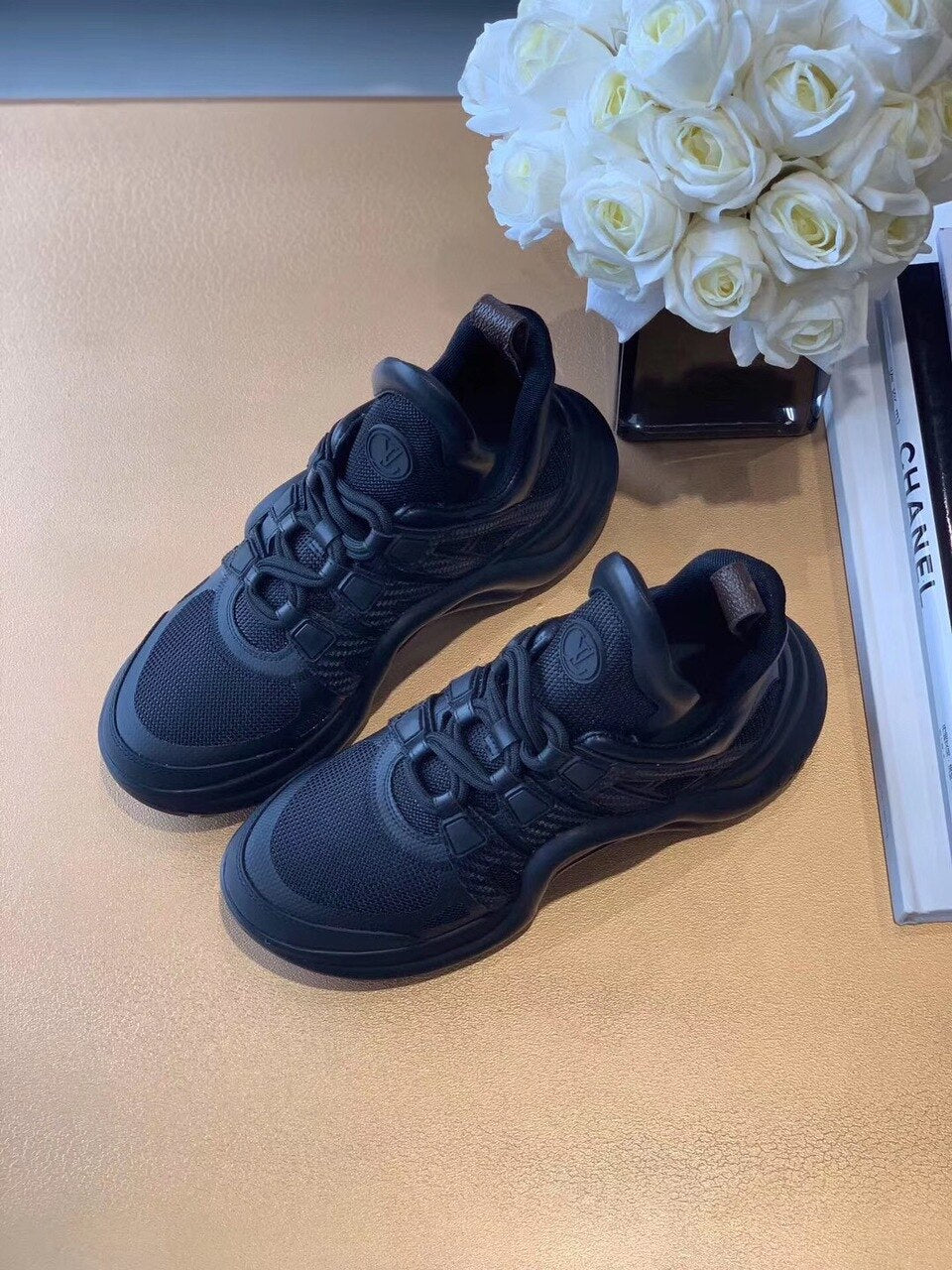 Louis Vuitton Archlight Sneakers Calfskin Leather Fall/Winter Collection Black