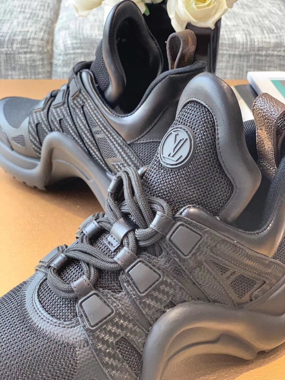 Louis Vuitton Archlight Sneakers Calfskin Leather Fall/Winter Collection Black