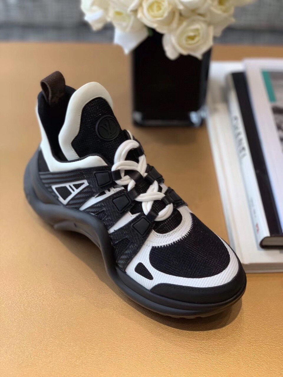 Louis Vuitton Archlight Sneakers Calfskin Leather Fall/Winter Collection Black/White
