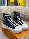 Louis Vuitton Squad Sneaker Boots Black
