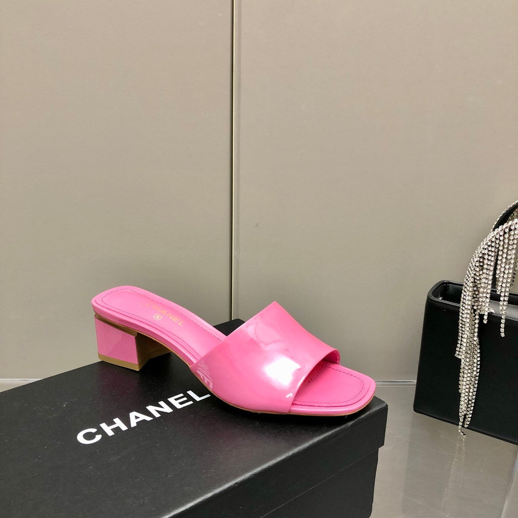 Chanel Mules Pink