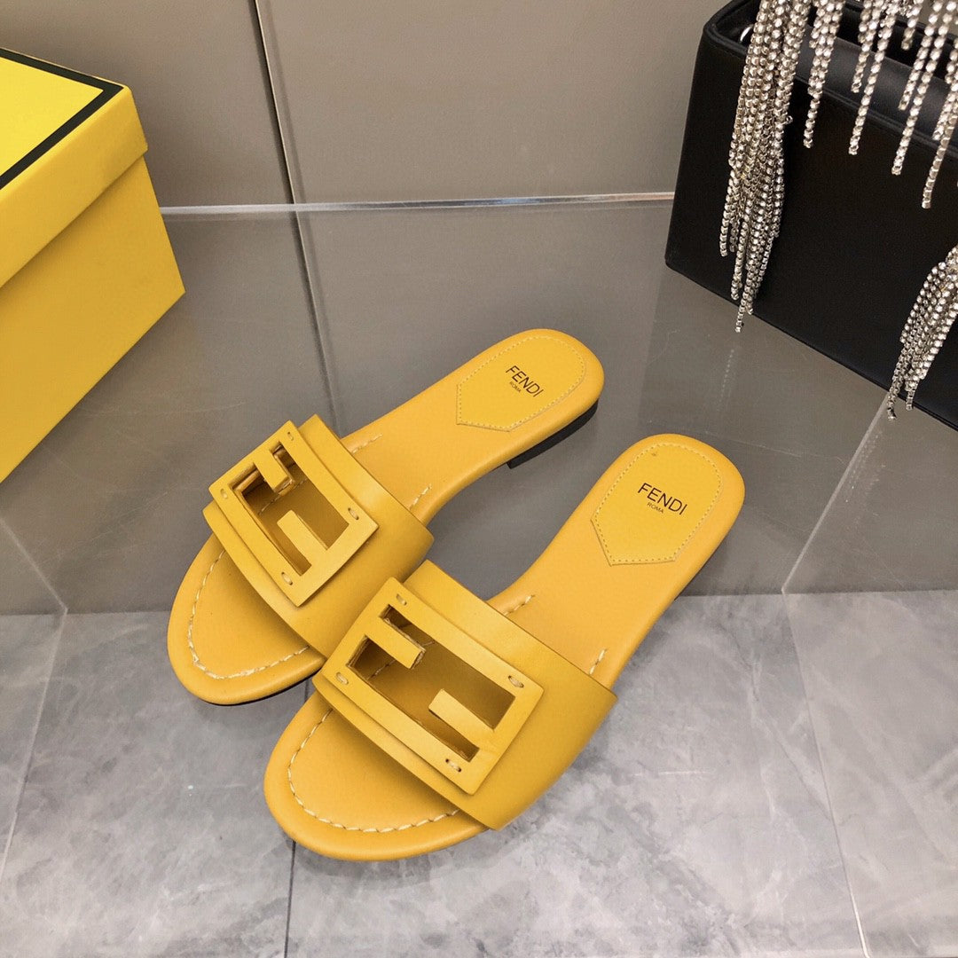 Fendi Baguette Yellow