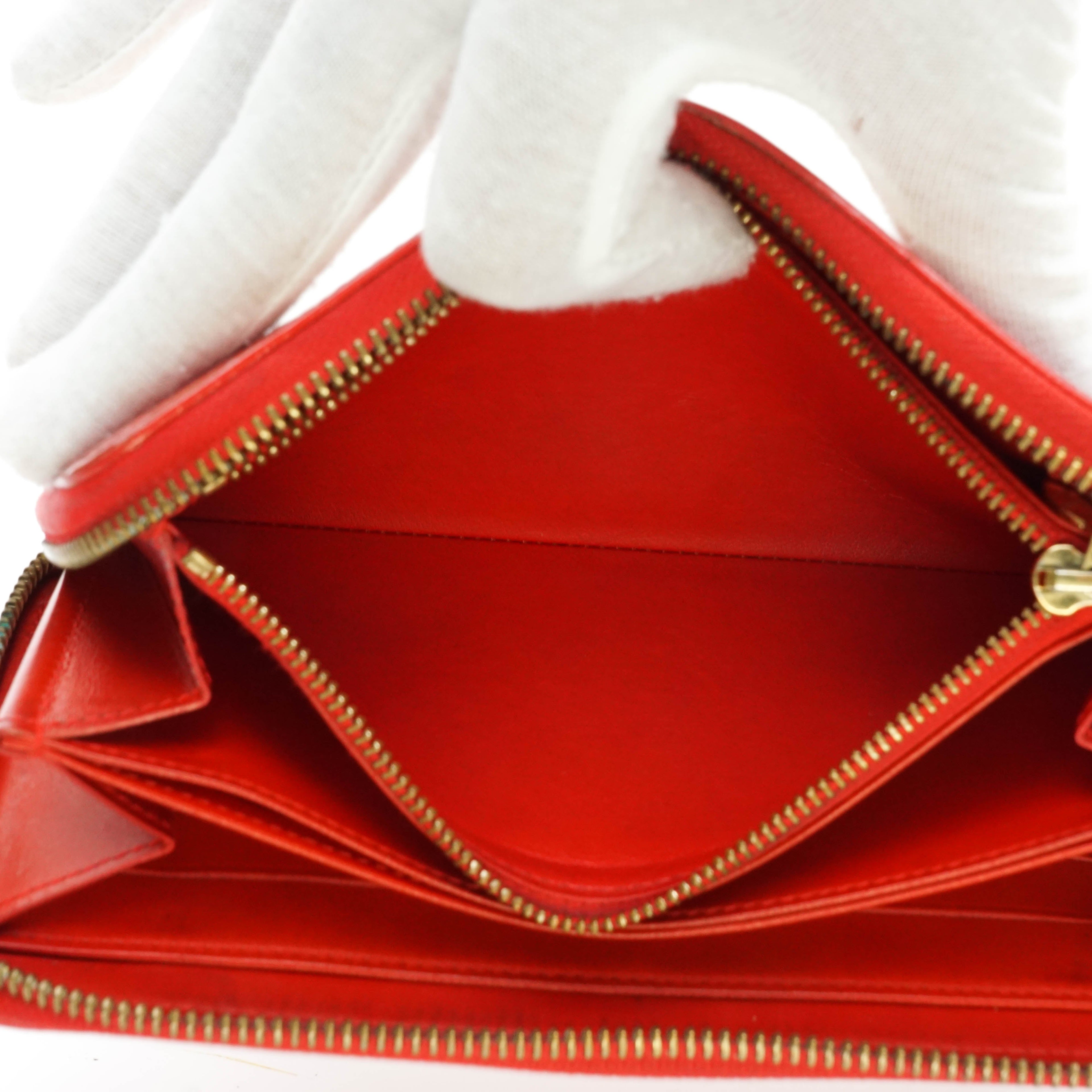 Louis Vuitton Zippy Wallet Vernis