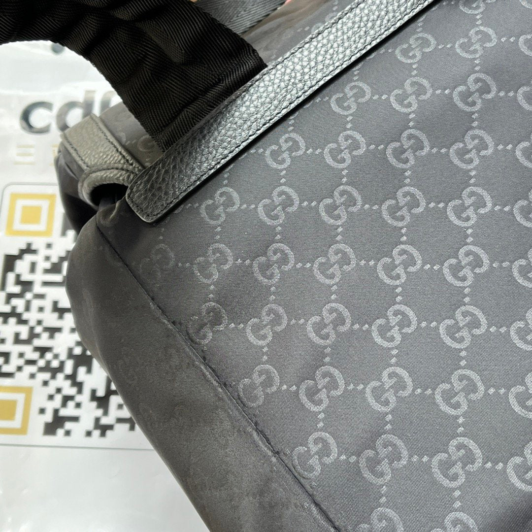 Gucci Backpack Fabric Black 38cm