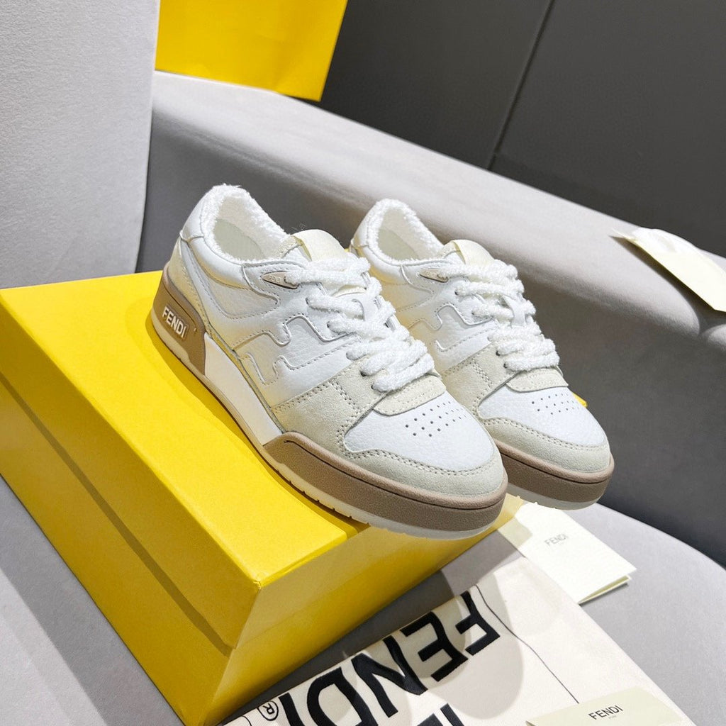 Fendi Match Sneaker Beige